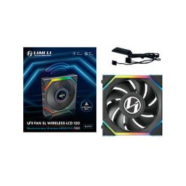 Lian Li Ventilador 120x120 Unifan SL Wireless LCD Black 1 Pack Receiver Precio: 57.9900002. SKU: B13DKKP2HL