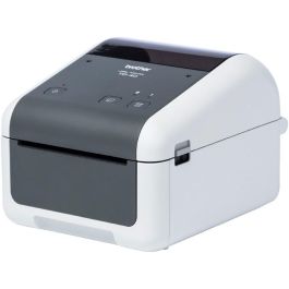 BROTHER Impresora de etiquetas y tickets TD4210D con tecnologia termica directa conexion USB y Serie