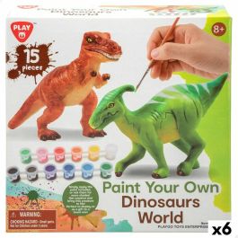 Set 2 Dinosaurios PlayGo 15 Piezas 6 Unidades 14,5 x 9,5 x 5 cm Dinosaurios Para pintar Precio: 48.59000025. SKU: B17JAX6LXW