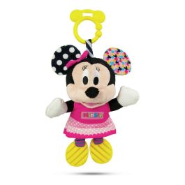 Sonajero minnie peluche texturas con mordedor 18x28x11 cm