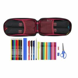 Plumier Mochila F.C. Barcelona Negro 12 x 23 x 5 cm (33 Piezas) Plumier Mochila F.C. Barcelona Negro 12 x 23 x 5 cm (33 Piezas)