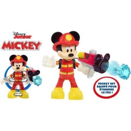 Disney - Mickey Fire Figurine 15 cm, articulado, juguete para niños de 3 años, MCC20