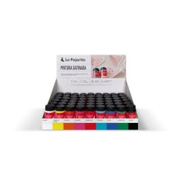La Pajarita Pintura Satinada 35 mL - Expositor 54Ud con 9 Colores Surtidos Precio: 80.59000026. SKU: B15N78R5NC