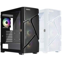 Enermax MS31 Torre PC Midi MarbleShell ARGB Blanca EATX/ATX/Micro ATX/Mini-ITX Vidrio Templado