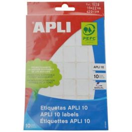 Apli Etiquetas Adhesivas 16x22 mm para Escritura Manual, Blanco, Paquete de 42 Hojas Precio: 1.49999949. SKU: B15HEATK4M