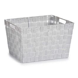 Cesta de Tela Kipit Grande Blanco 35x20x25 cm - Poliéster, 10 litros (12 Unidades) Cesta de Tela Kipit Grande Blanco 35x20x25 cm - Poliéster, 10 litros (12 Unidades)