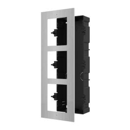 Hikvision Panel Frontal y Caja de Registro Empotrable para Estación de Puerta, 3 Módulos, Videoportero, Acero Inoxidable Precio: 104.49999956. SKU: B1FDRHJ63Q