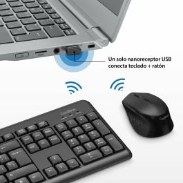 COOLBOX Kit inalambrico multimedia de teclado y raton