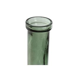 Jarrón Home ESPRIT Verde Cristal reciclado 26,5 x 26,5 x 75 cm