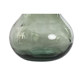 Jarrón Home ESPRIT Verde Cristal reciclado 26,5 x 26,5 x 75 cm
