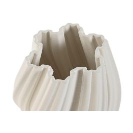 Jarron Moderno DKD Home Decor Blanco 16.5 x 20.5 x 16.5 cm