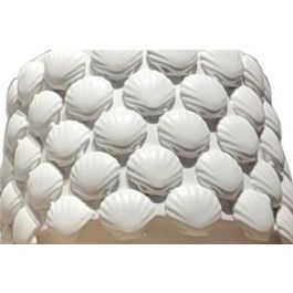 Jarron Mediterraneo DKD Home Decor Blanco 22 x 17.5 x 22 cm