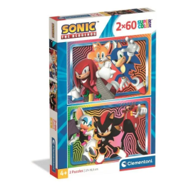 Clementoni Puzzle Sonic the Hedgehog 2x60pzs