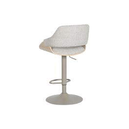 Taburete Moderno DKD Home Decor Natural Beige 50.5 x 90.5 x 50.5 cm Taburete Moderno DKD Home Decor Natural Beige 50.5 x 90.5 x 50.5 cm
