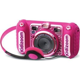 Vtech Kidizoom Duo DX Rosa - Cámara digital infantil con fotos, videos, 75 filtros y 5 juegos de realidad aumentada para niños 3-12 años Precio: 83.79000014. SKU: S7156132