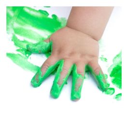 Milán Conjunto 6 Tarros Pintura Dedos 25ml Colores Surtidos Ideal Manualidades Infantiles