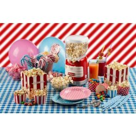 Ariete 2956 Máquina de Palomitas Party Time Popper Roja Apto para Preparar Palomitas de Maíz en Pocos Minutos Libre de Grasas Estilo Retro Años 50