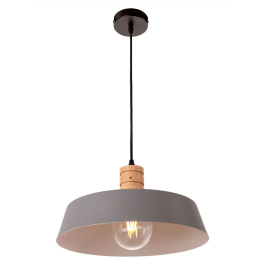 Madan Lámpara Colgante SKD-P80019 Metal Diseño Industrial Cable Regulable