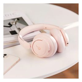 Anker Soundcore Life Q30 A3028051 - Auriculares Inalámbricos Diadema con Reducción de Ruido Activa (ANC), Batería 60h, Bluetooth 5.3, Color Rosa Sakura Pink