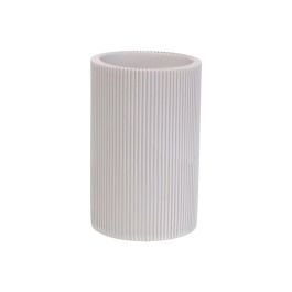Portacepillos de Dientes Versa Blanco Resina 7,5 x 11,5 x 7,5 cm