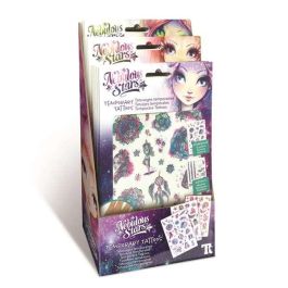 Nebulous Stars Tatuajes Temporales para Niños, Edad Mínima 7 Años - 23x14.3x0.3 cm