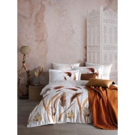 Juego de cama - 1 funda nórdica 220x240 cm + 2 fundas de almohada 60x60 cm - 100% algodón satén - Blanco Precio: 120.67935. SKU: B1B7VS7MXX