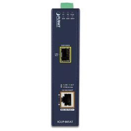 Planet IGUP-805AT Convertidor de Medios Gigabit PoE++ 1 Puerto SFP 100/1000X a 1 Puerto Ethernet 10/100/1000T