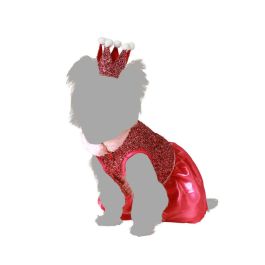 Disfraz Princesa Rosa para Mascota Talla S