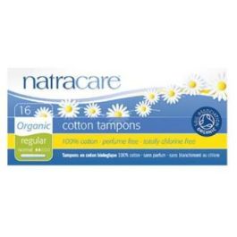 NATRACARE Tampones Regular con Aplicador de Cartón, Algodón Orgánico, Biodegradables, 16 Unidades Precio: 5.50000048. SKU: B139RS37G4