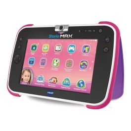 VTECH Storio Max XL 2.0 - Consola Tableta Educativa Niños 7 Pulgadas Rosa - Pantalla Táctil