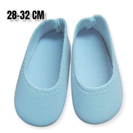 Berjuan 80200-22 Manoletina Blanca, Zapatilla para Muñecas 3+ años