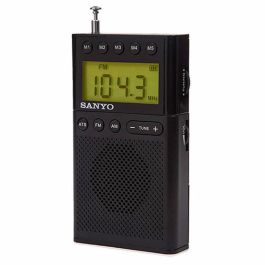 Radio Portátil Digital Sanyo Negro AM/FM Precio: 27.59000013. SKU: B15YMCYDH8