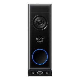 Eufy E340 Videoportero Inteligente con Doble Cámara, Visión Nocturna a Color 2K, Cableado o Batería, Almacenamiento Local, Detección de Entregas