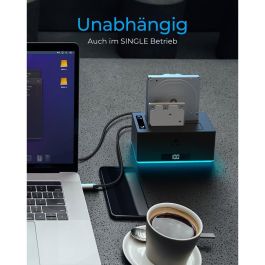 ICY BOX Docking Station para discos SATA de 2.5 y 3.5 pulgadas con USB 3.0