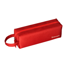 Liderpapel Estuche Portatodo Classic Rectangular con Asa 210x70mm Rojo