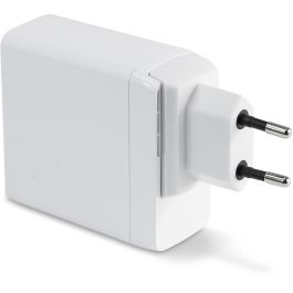DICOTA D31983 Cargador Universal GaN para Portátil, 100W, Rápido Power Delivery/Quick Charge 4+, 1 USB-A, 2 USB-C