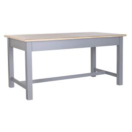 Mesa Comedor Tradicional DKD Home Decor Gris Natural 81.5 x 78 x 161.5 cm Precio: 349.49999975. SKU: S3040488