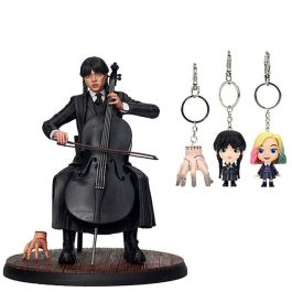SD TOYS Figura Miércoles con Violonchelo + Llavero Wednesday (Merchandising Oficial) Precio: 59.50000034. SKU: B1636TQBVN
