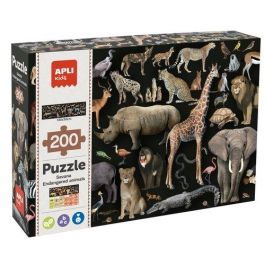 Puzle Educativo Apli Kids 200 Piezas Animales De La Sabana Amenazados (+6 Años) Precio: 14.49999991. SKU: B14FBHPDGP