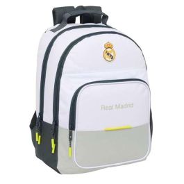 Safta Mochila Doble Adaptable a Carro Real Madrid Primera Equipación 25-26 420x320x160 mm Precio: 37.8900005. SKU: B1DZ3M54R2