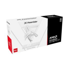 PowerColor RX 9070 XT 16GB GDDR6 3Fan Spectral White OC Tarjeta Gráfica
