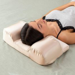 Almohada Cervical Antiarrugas con Funda de Satén Youthlow InnovaGoods Almohada Cervical Antiarrugas con Funda de Satén Youthlow InnovaGoods