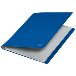 Leitz Carpeta Polipropileno con 20 Fundas A4 Recycle Azul 46760035