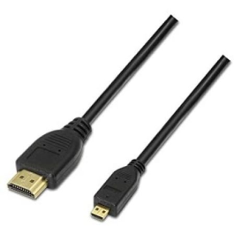 Cable HDMI a Micro HDMI NANOCABLE 10.15.3501 Negro 80 cm