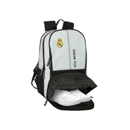 Mochila de Pádel Real Madrid C.F. 24/25 Blanco Gris