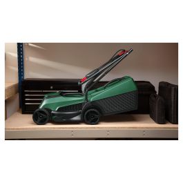 Bosch Easy Mower 18V-32-200 Cortacésped Manual a Batería, 18V, Ancho de Corte 32 cm, 200 m², Batería 4 Ah