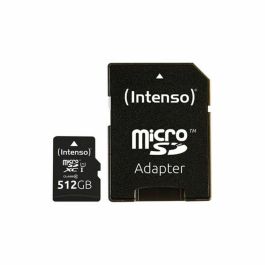 Tarjeta de Memoria Micro SD con Adaptador INTENSO 3423493 512 GB