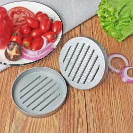 Quttin Prensa Hamburguesas de Metal 12 x 9 cm - Ideal para Hamburguesas Caseras (12 Unidades)