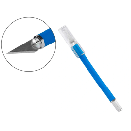 Q-connect Bisturi Metálico con Goma y 5 Cuchillas de Repuesto - Blíster 1 Unidad Precio: 4.90000027. SKU: B17TZAQJ7W