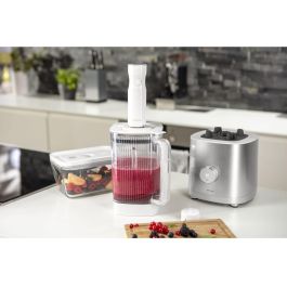 Zwilling Bomba de Vacío Fresh&Save para Alimentos, Plástico Blanco, Almacenamiento Vertical, Batería Recargable